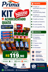 kit nestlé + achocolatado