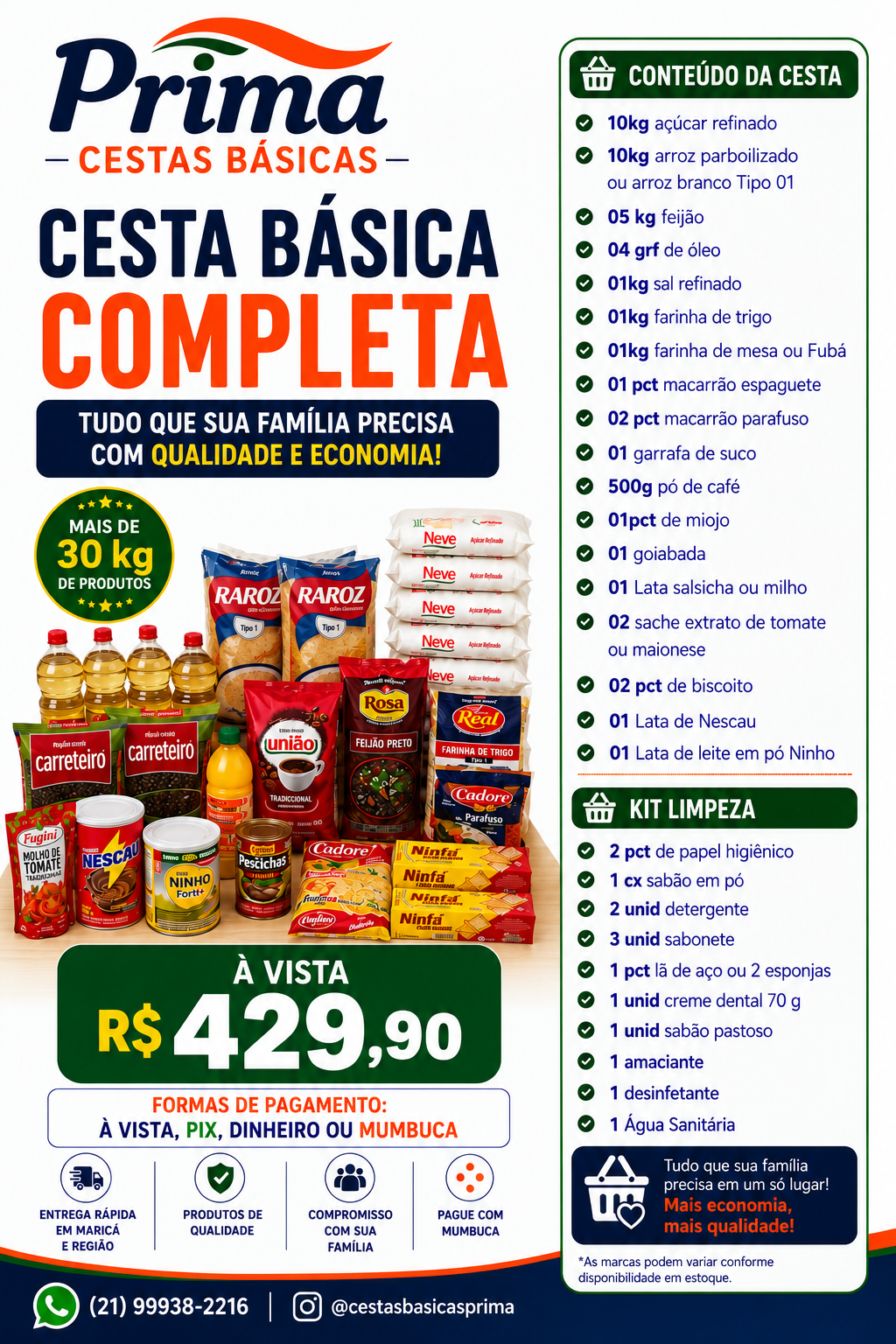 cesta básica completa cesta básica completa