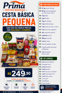 cesta básica pequena