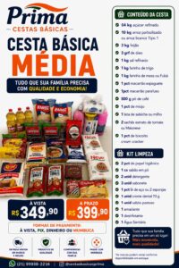 cesta básica média