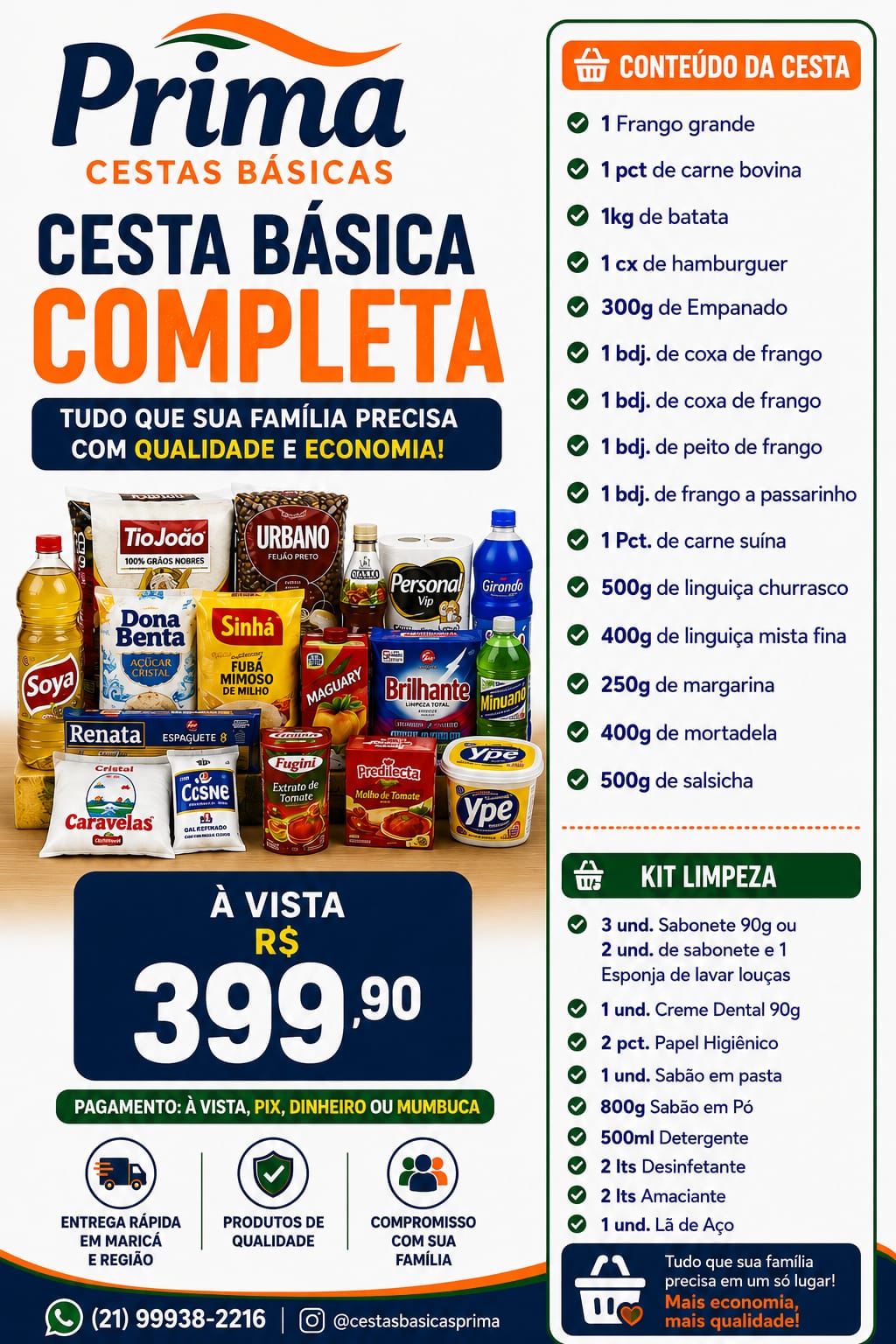 cesta básica grande