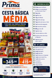 cesta básica média