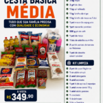cesta básica média