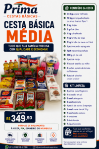 cesta básica média