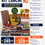 kit lanche n2 + achocolatado