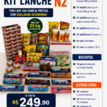 kit lanche n2 + achocolatado