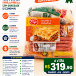 kit carne completo com lasanha