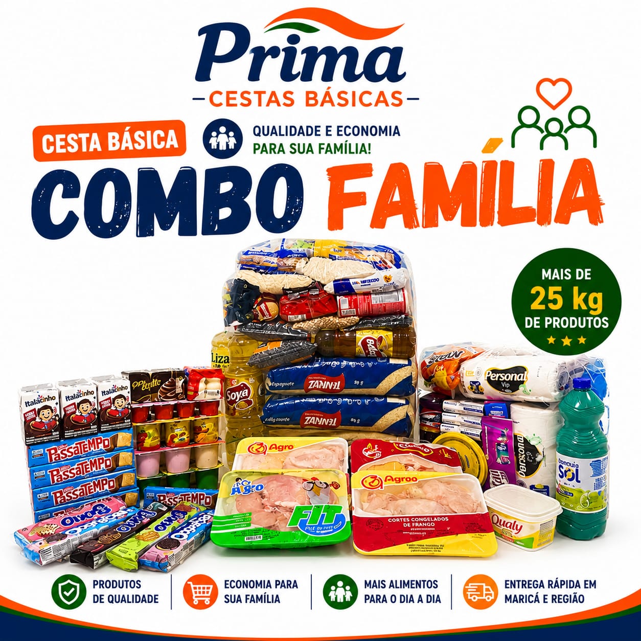 combo família combo família